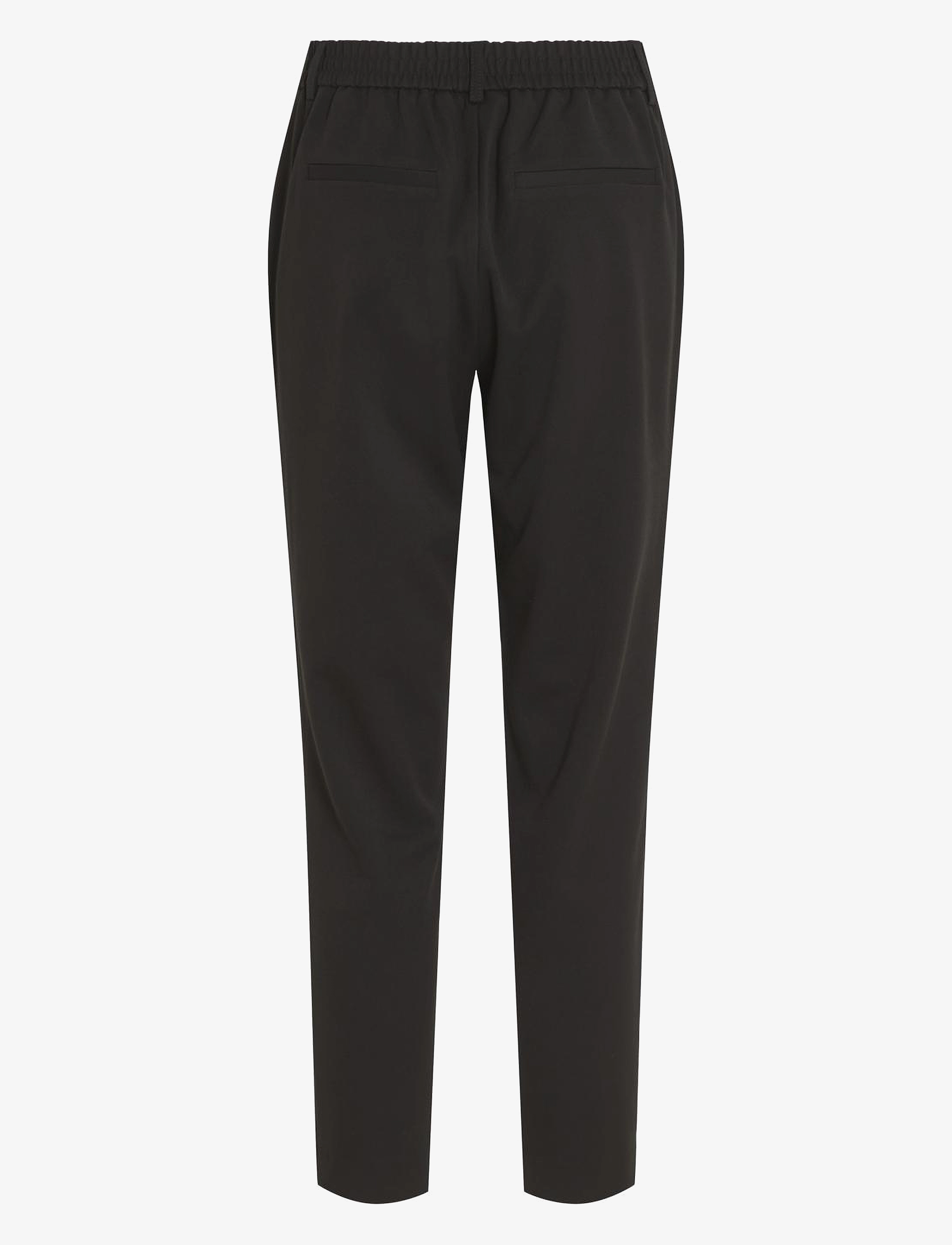 Vila - VIVARONE HW SLIM PANT - NOOS - slim fit bukser - black - 2
