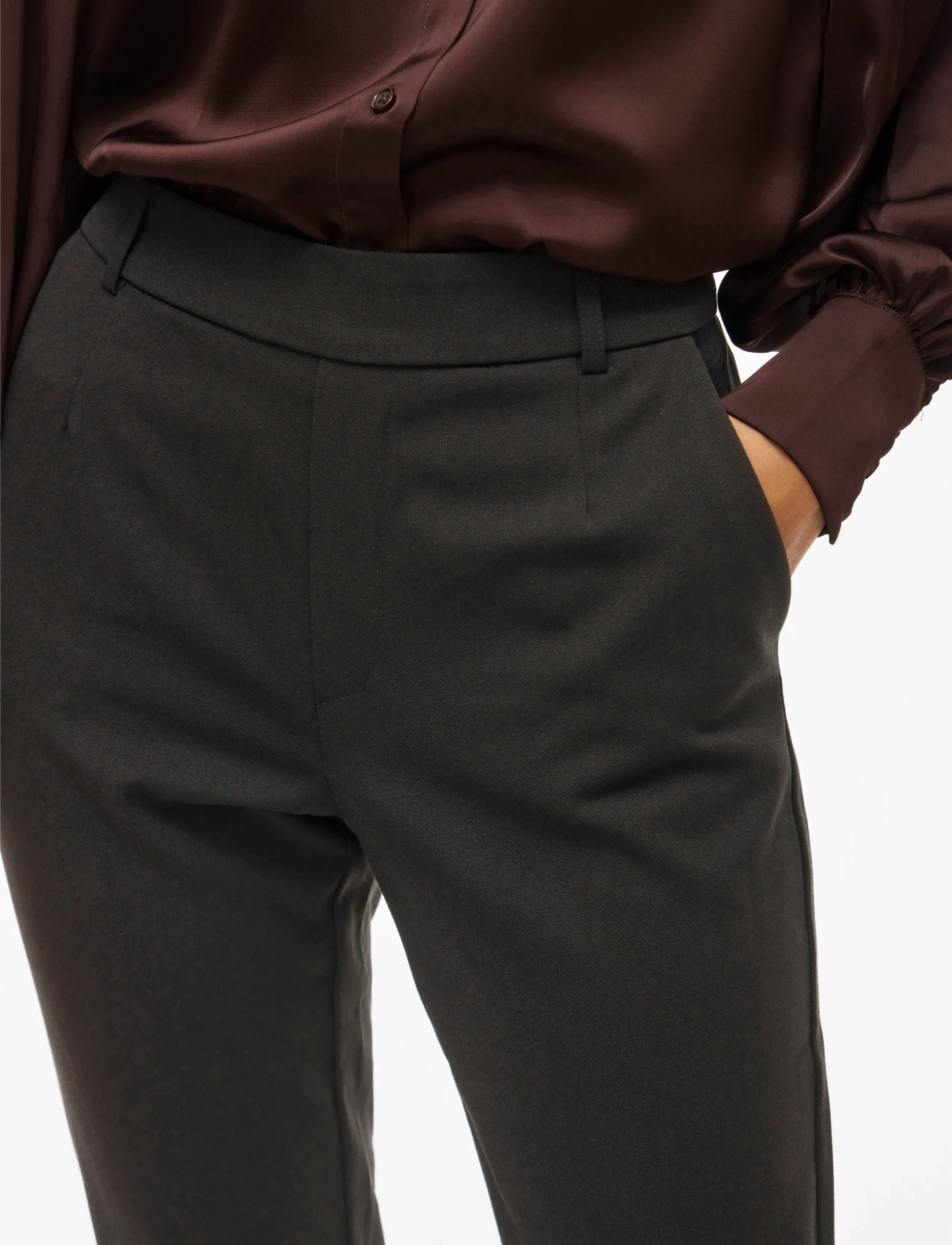 VILA Vivarone Hw Slim Pant Noos kostymbyxor dam – bild 4