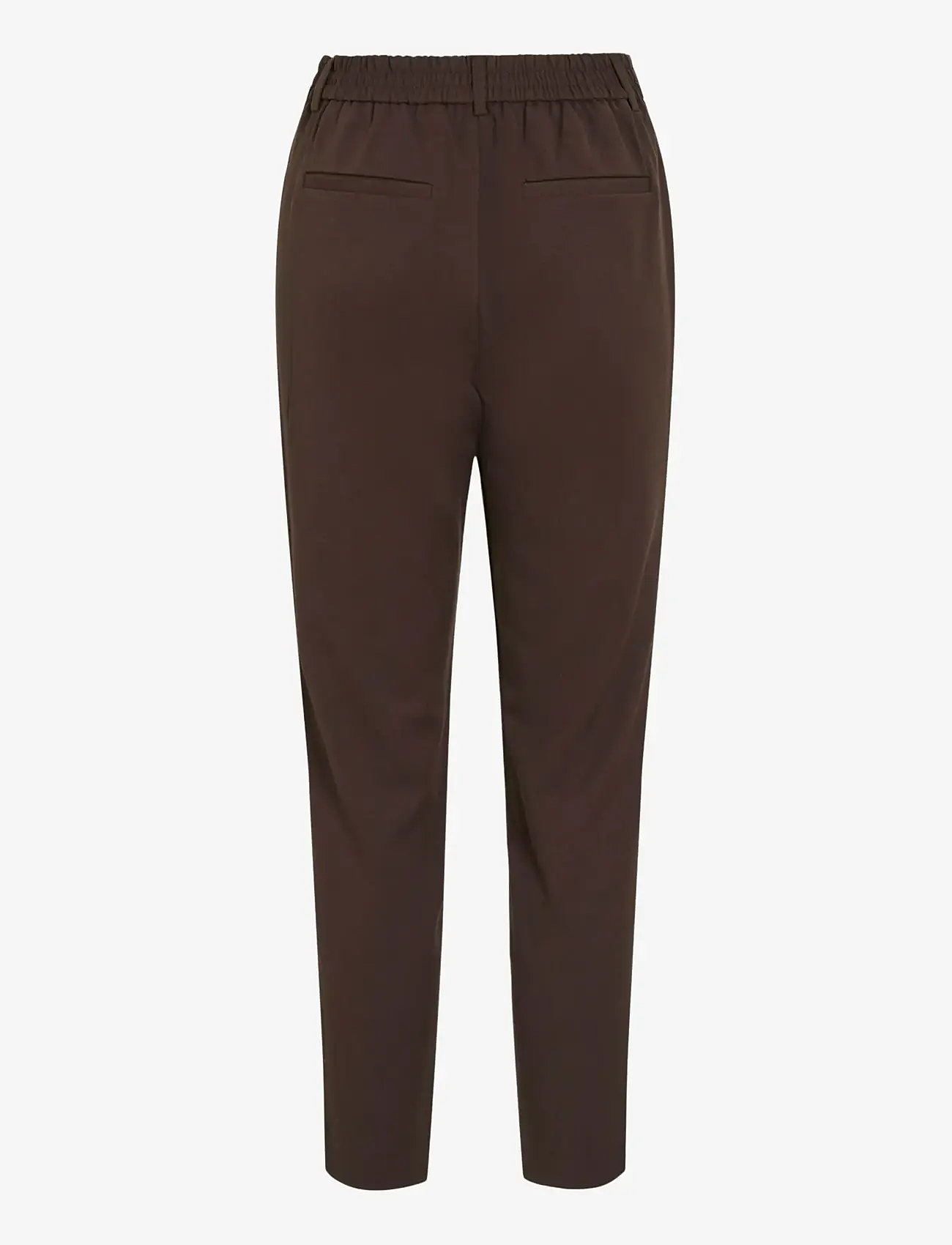 Vila - VIVARONE HW SLIM PANT - NOOS - slim fit-byxor - coffee bean - 2