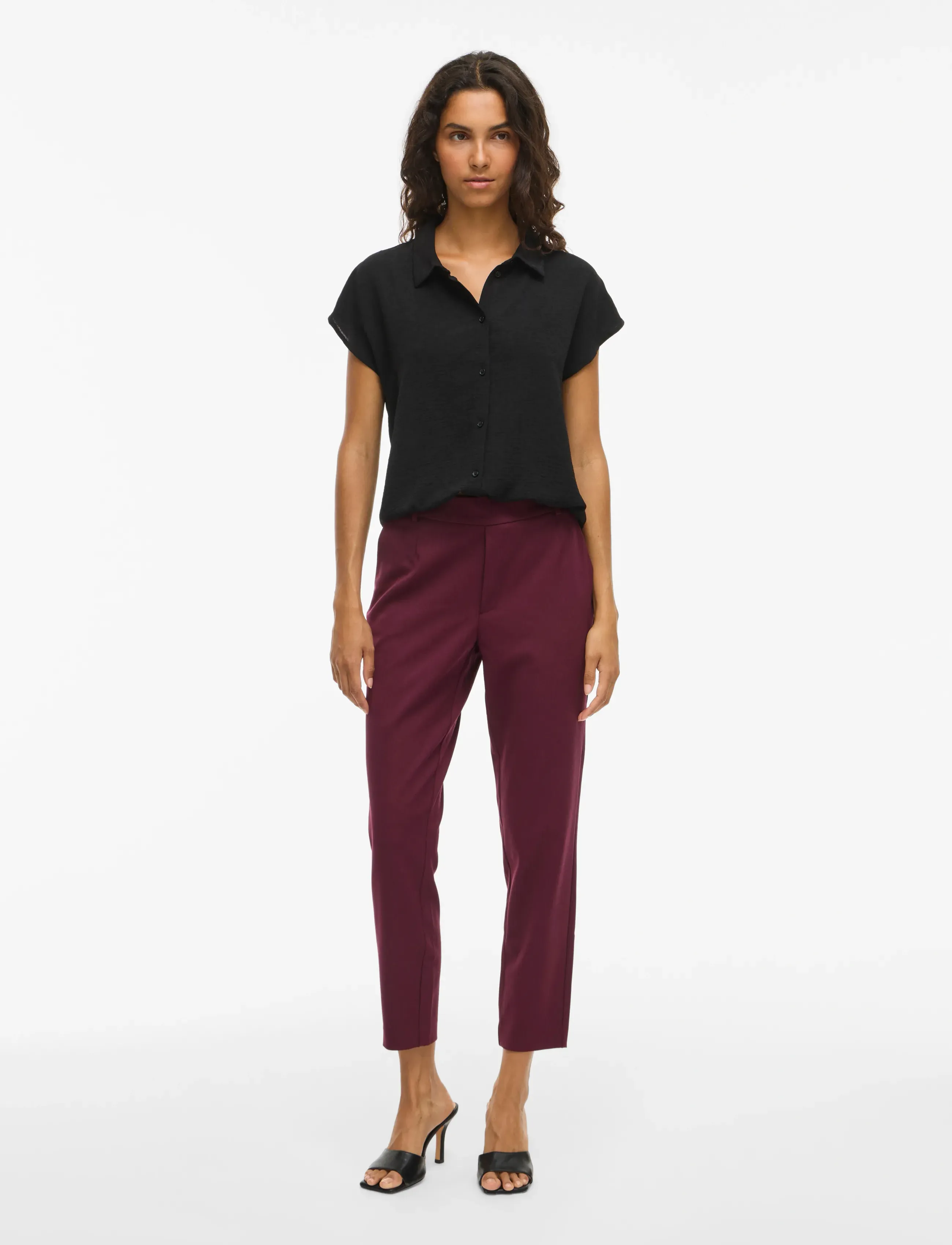 VILA Vivarone Hw Slim Pant Noos kostymbyxor dam – bild 3