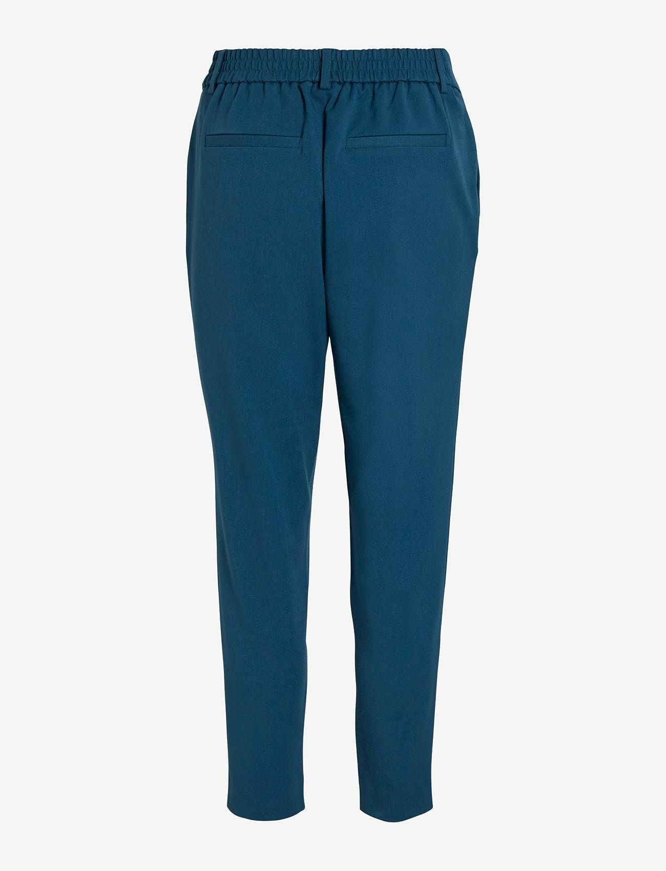 Vila - VIVARONE HW SLIM PANT - NOOS - slim fit trousers - moroccan blue - 1