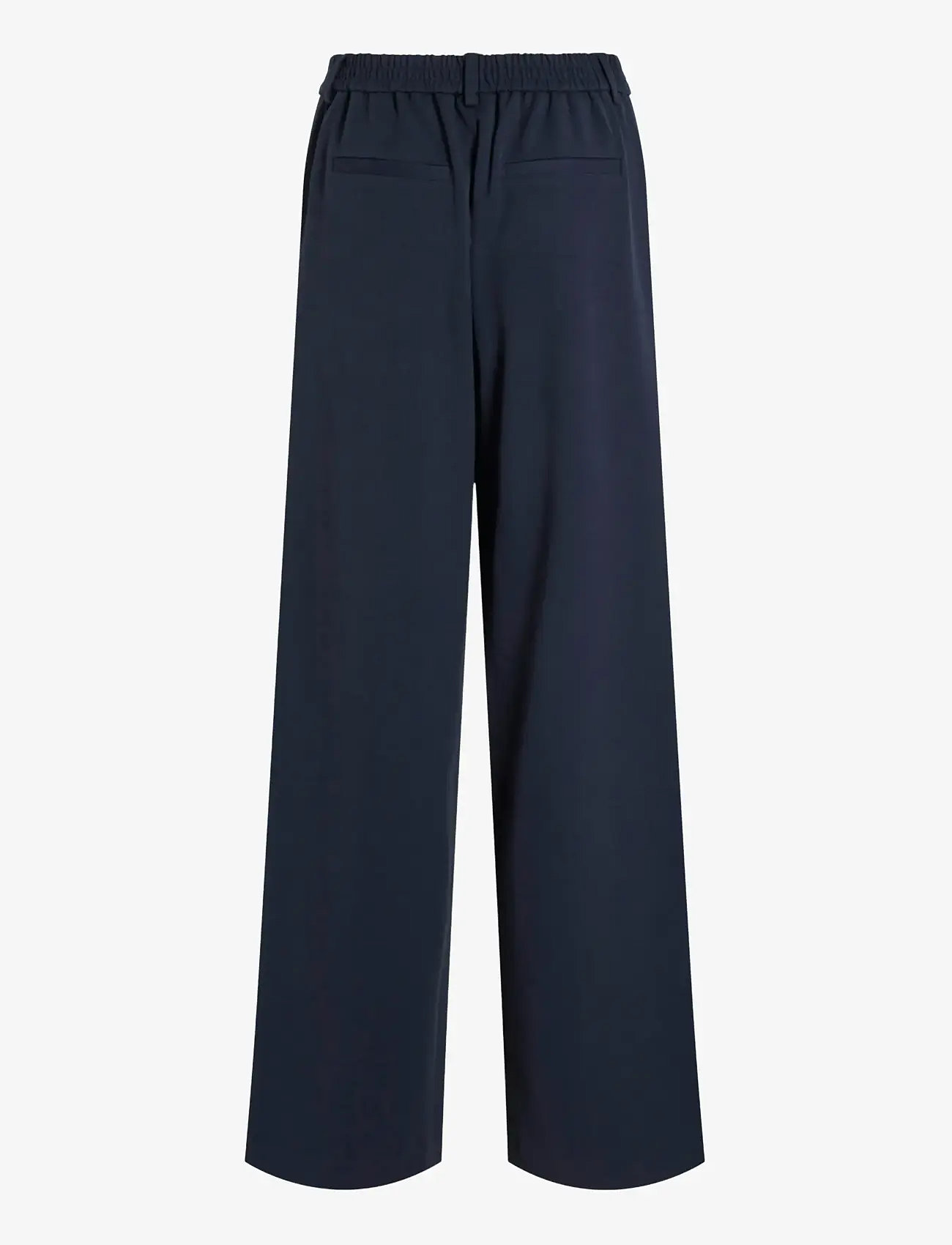 Vila - VIVARONE HW WIDE PANT - NOOS - bukser med brede ben - navy blazer - 2