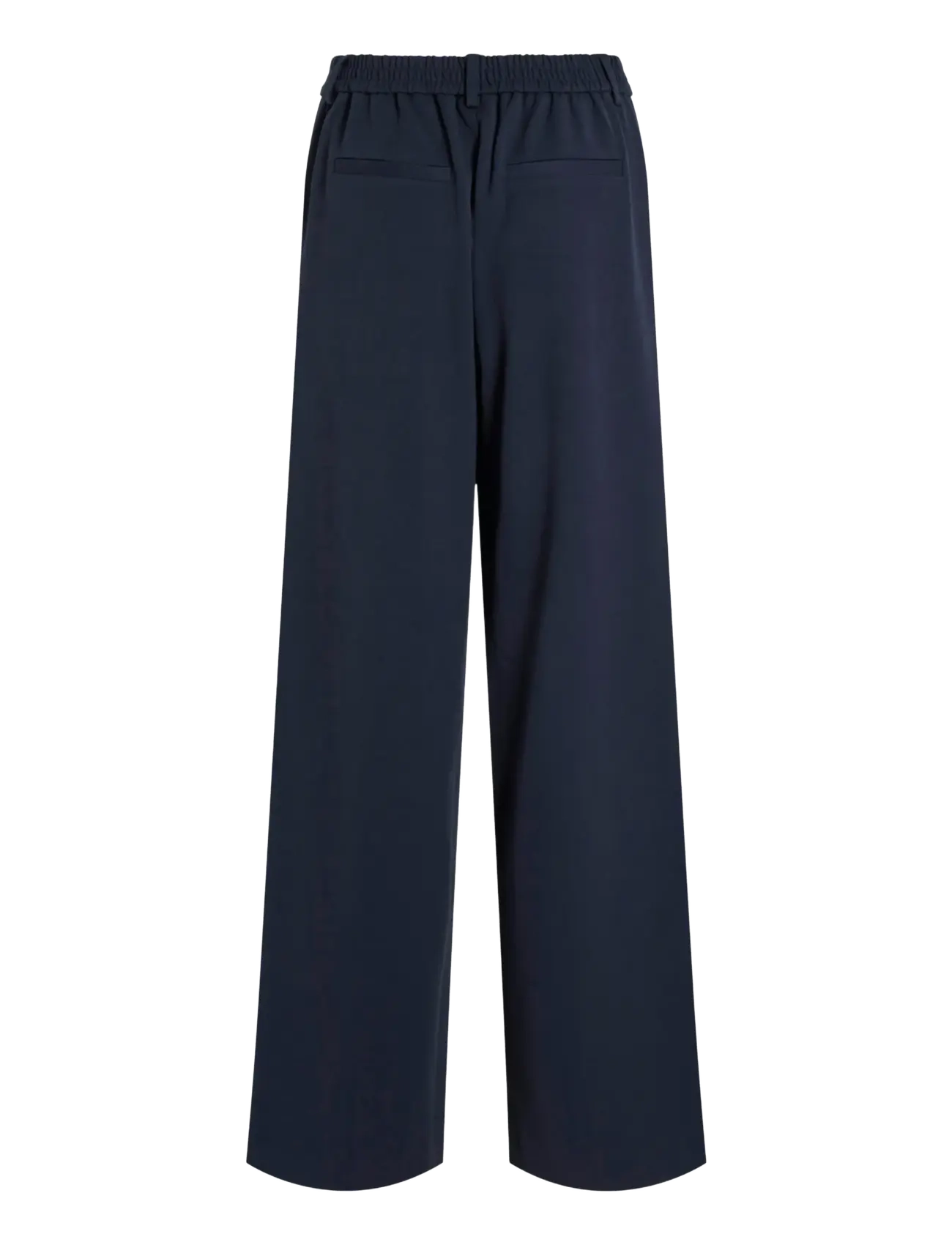 Vila - VIVARONE HW WIDE PANT - NOOS - bukser med brede ben - navy blazer - 2