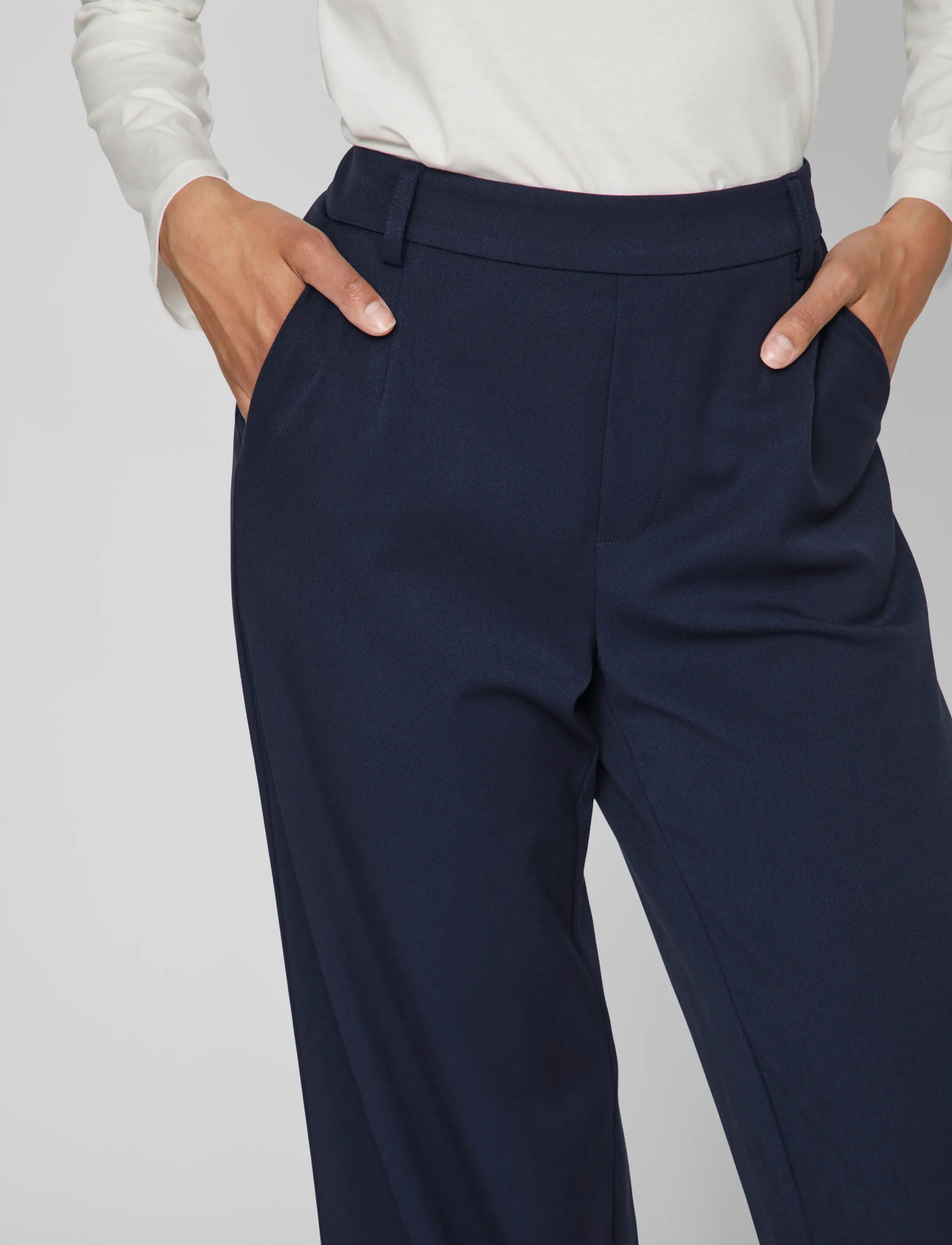 VILA Vivarone Hw Wide Pant Noos cargobyxor dam – bild 3