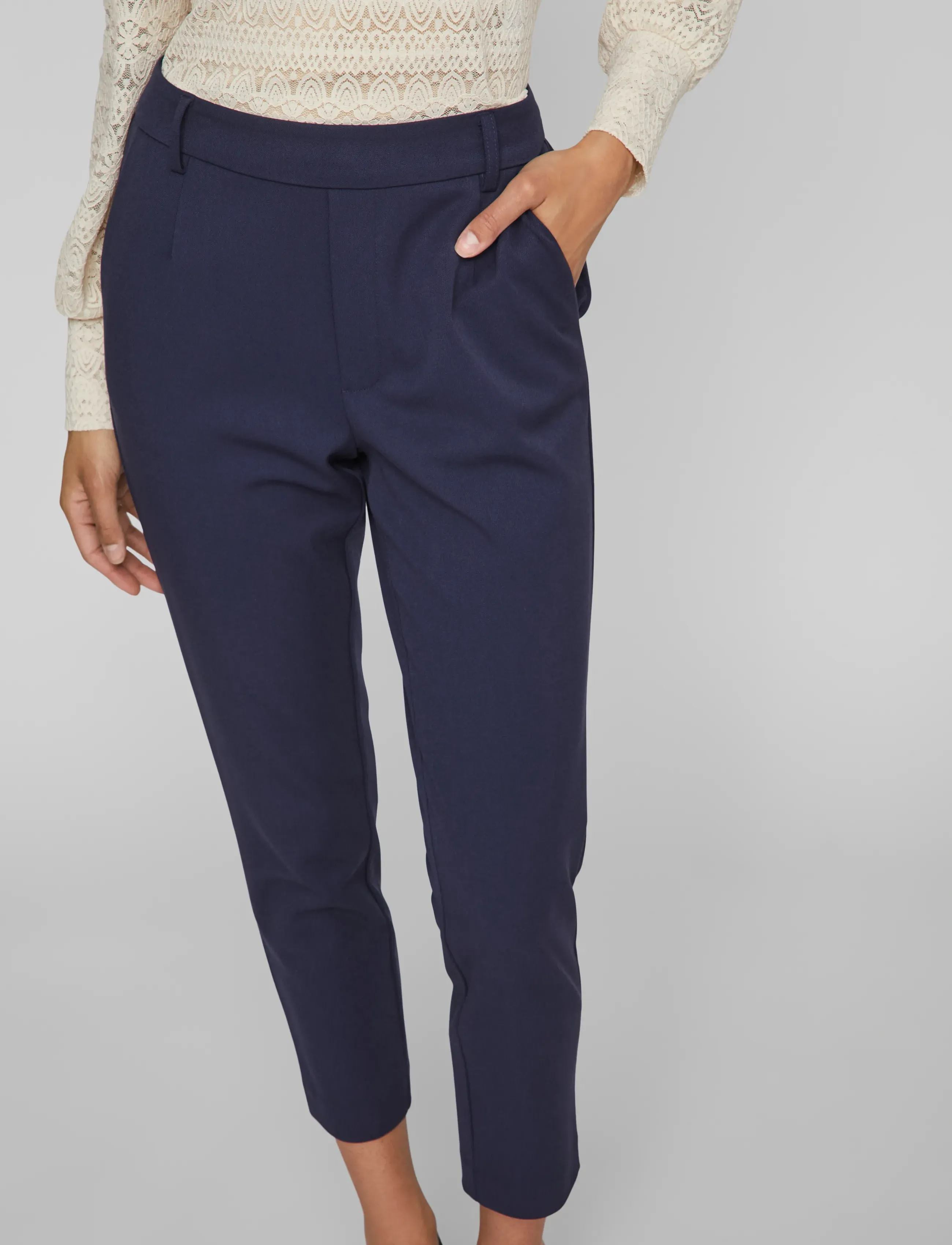 VILA Vivarone Hw Wide Pant Noos cargobyxor dam – bild 4