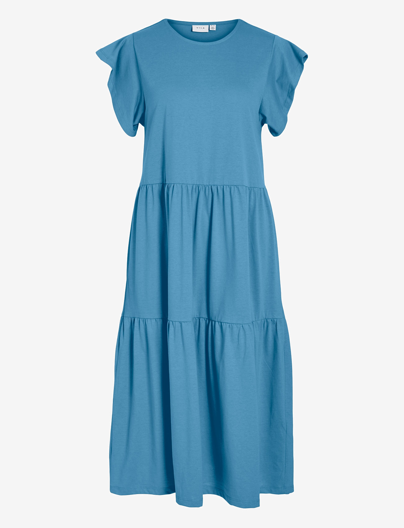 Vila - VISUMMER S/S MIDI DRESS - NOOS - blissful blue - 1