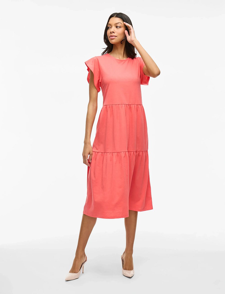 Vila - VISUMMER S/S MIDI DRESS - NOOS - dubarry - 4