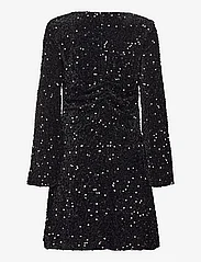 Vila - VIBARINA WIDE SLEEVE GLITTER DRESS - ballīšu apģērbs par outlet cenām - black - 1