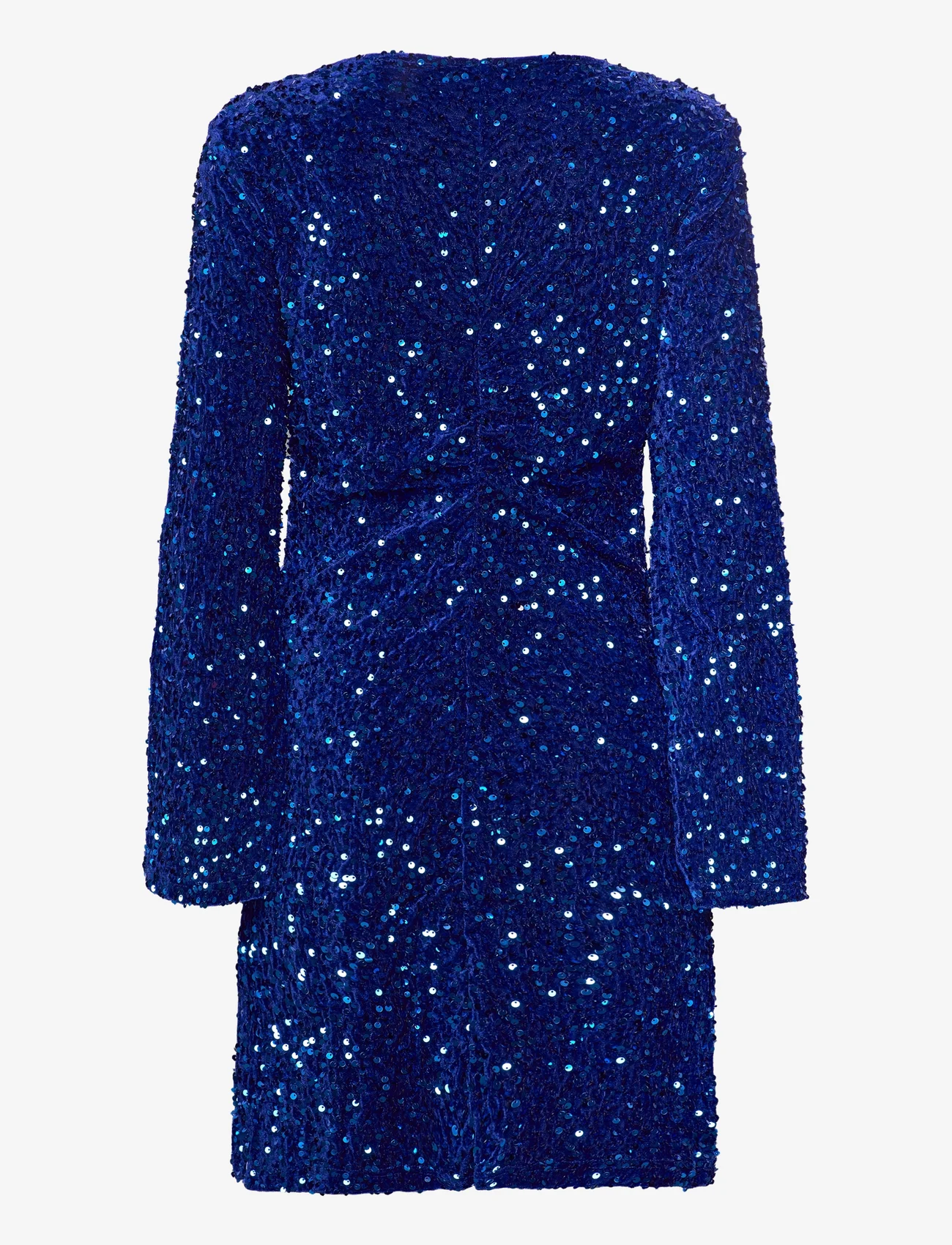 Vila - VIBARINA WIDE SLEEVE GLITTER DRESS - party wear at outlet prices - navy blazer - 1