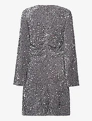 Vila - VIBARINA WIDE SLEEVE GLITTER DRESS - ballīšu apģērbs par outlet cenām - silver - 1
