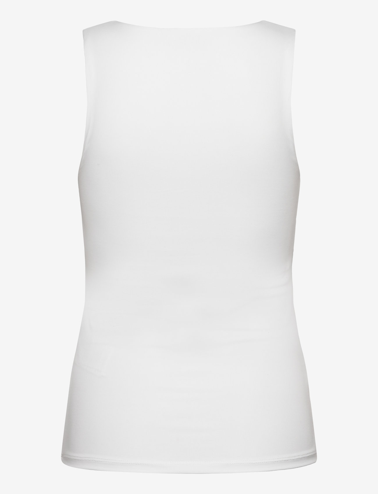 Vila - VIKENZA U-NECK S/L TANK TOP REV - NOOS - tanktops - optical snow - 2