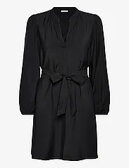 Vila - VIPANDY L/S SHORT DRESS - NOOS - juhlamuotia outlet-hintaan - black beauty - 0