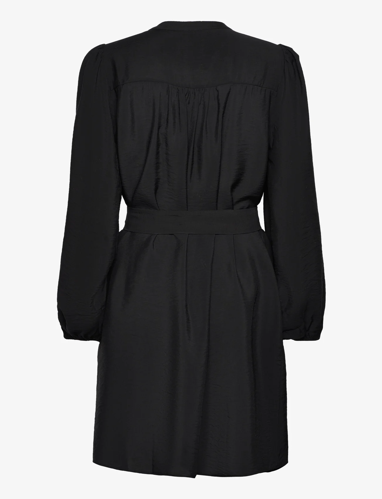 Vila - VIPANDY L/S SHORT DRESS - NOOS - festklær til outlet-priser - black beauty - 1