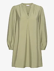 Vila - VIPANDY L/S SHORT DRESS - NOOS - peoriided outlet-hindadega - oil green - 2