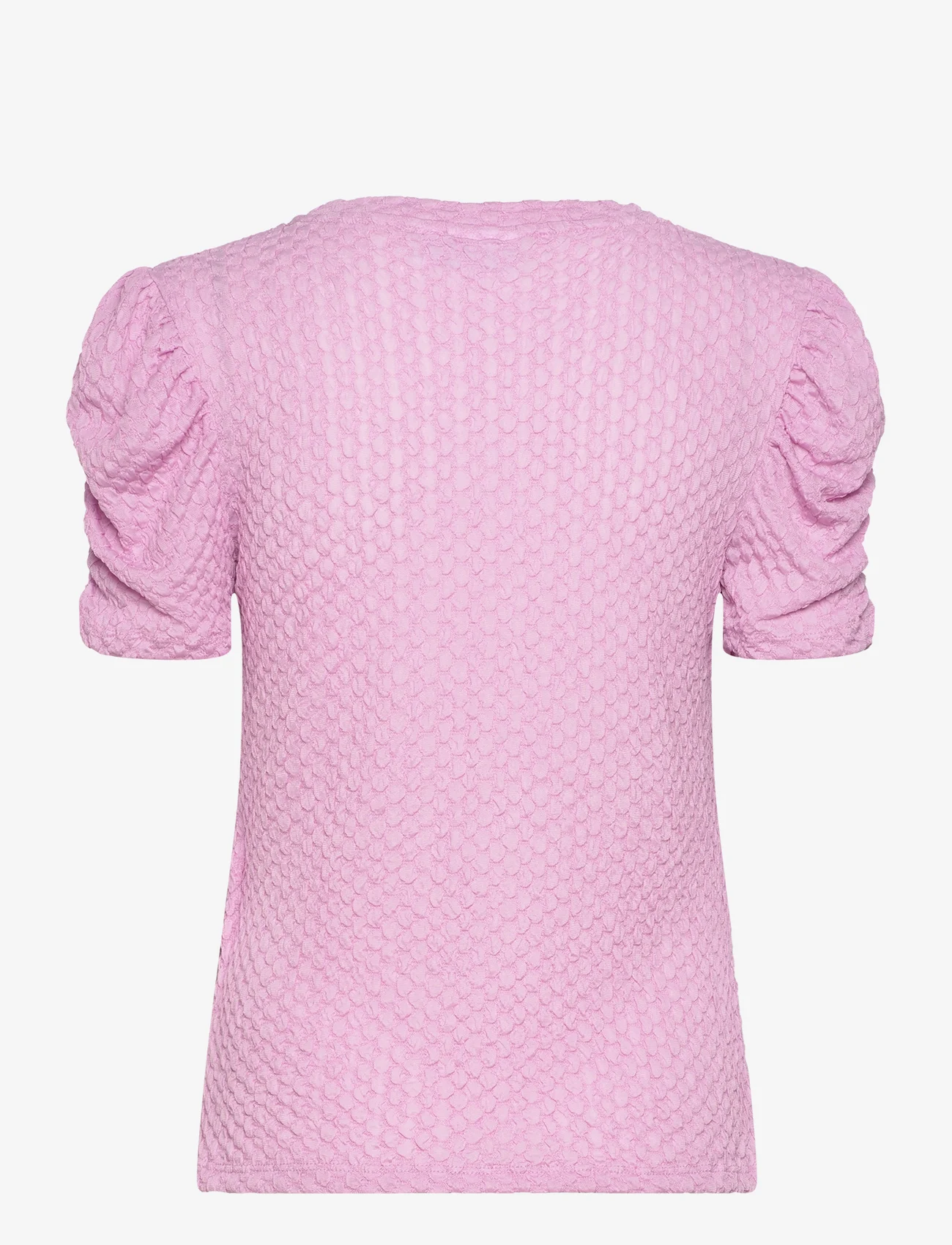 Vila - VIANINE S/S PUFF SLEEVE TOP - NOOS - t-shirts - pastel lavender - 1