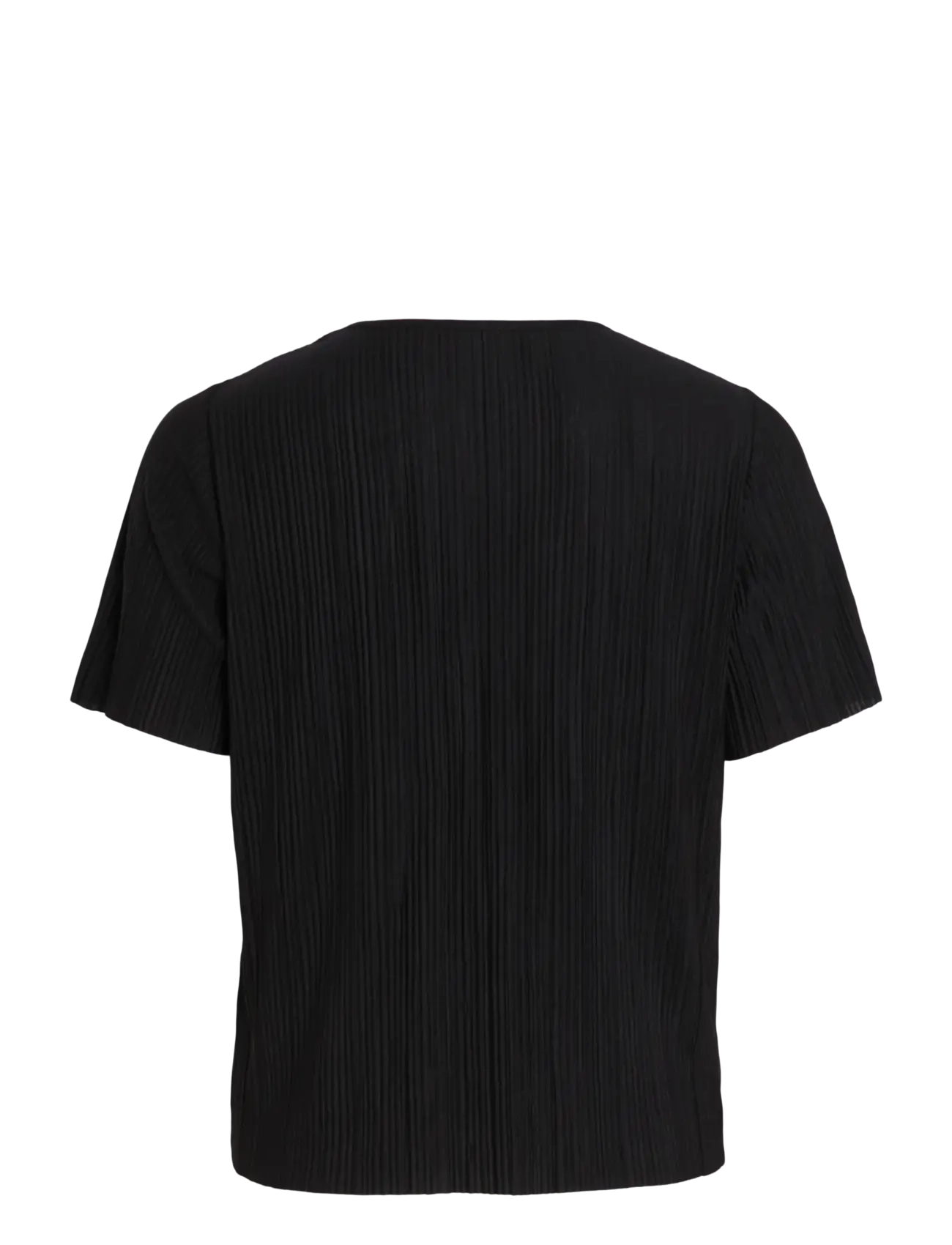 Vila - VIPLISA O-NECK S/S TOP - NOOS - t-shirty - black beauty - 2
