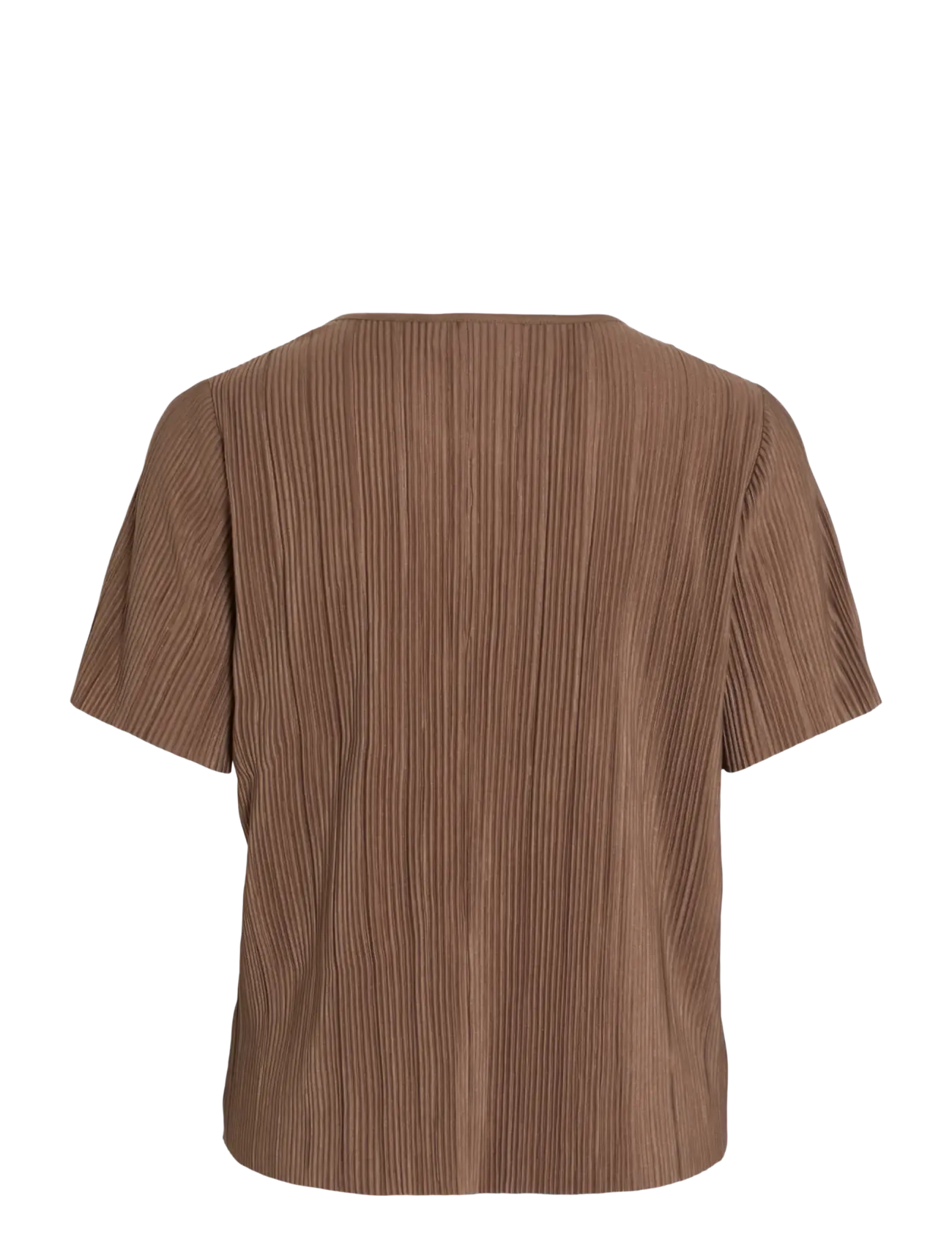 Vila - VIPLISA O-NECK S/S TOP - NOOS - t-shirts - fossil - 2