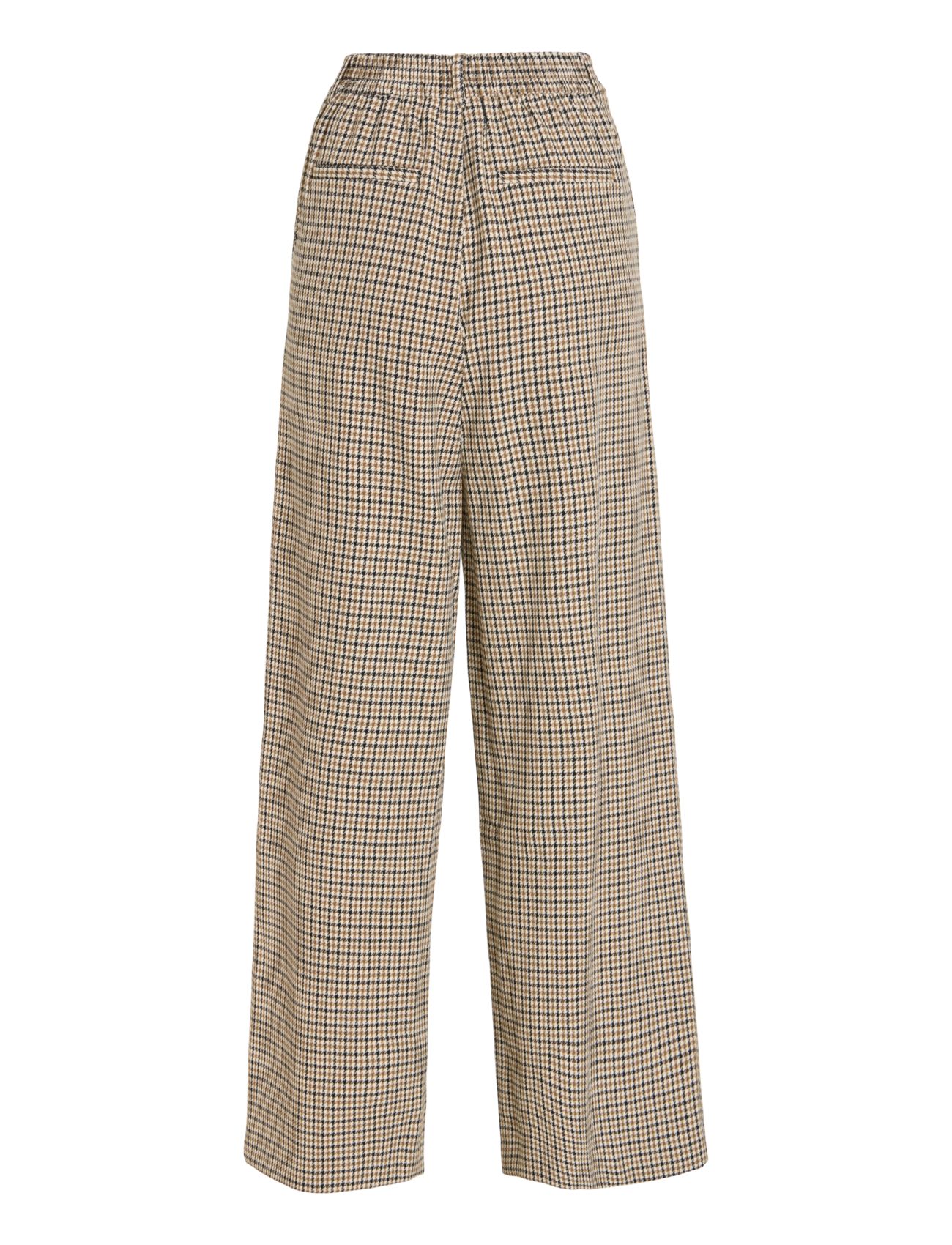 Vila - VIVARONE PATTERN HW WIDE PANT - NOOS - birch - 2