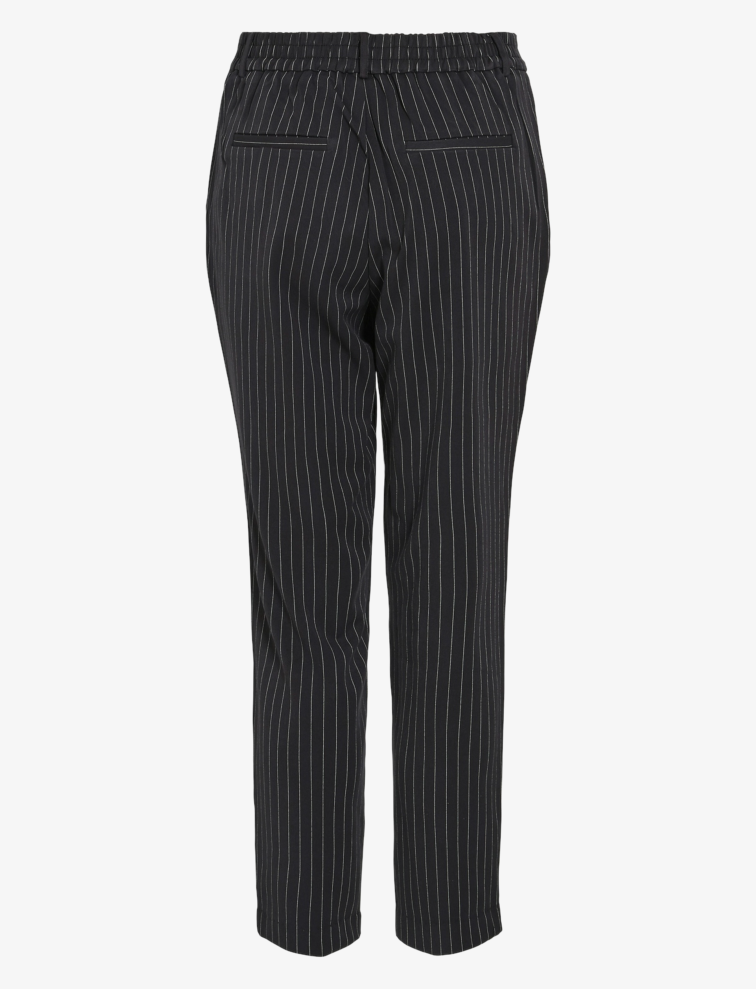 Vila - VIVARONE PATTERN HW SLIM PANT - NOOS - die niedrigsten preise - black - 1