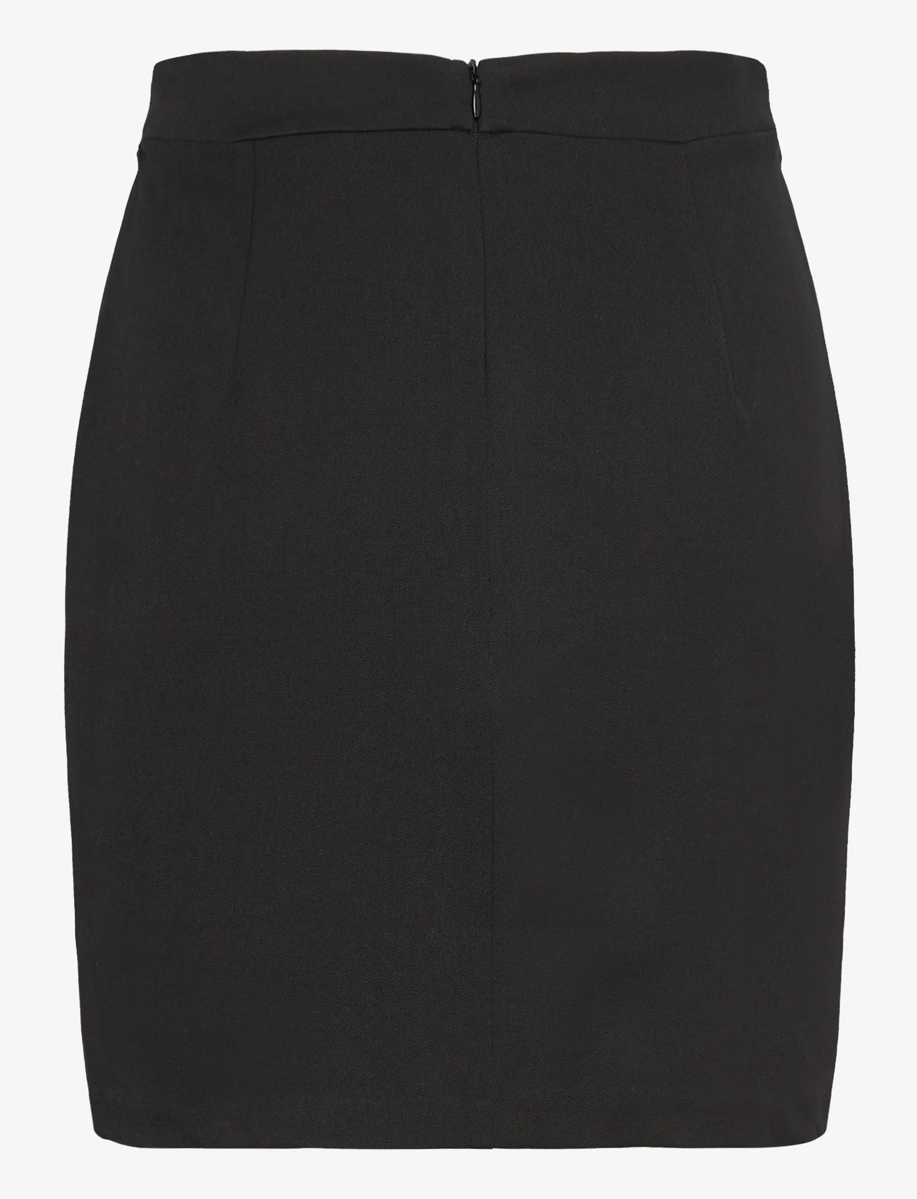 Vila - VIVARONE HW SKIRT - pencil skirts - black - 1