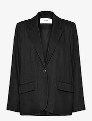 Vila - VIJOLANDA L/S BLAZER - NOOS - ballīšu apģērbs par outlet cenām - black beauty - 0
