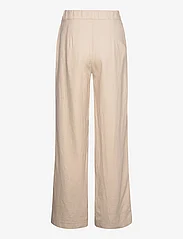 Vila - VIJOLANDA HW PLEATED PANTS - NOOS - linen trousers - feather gray - 1