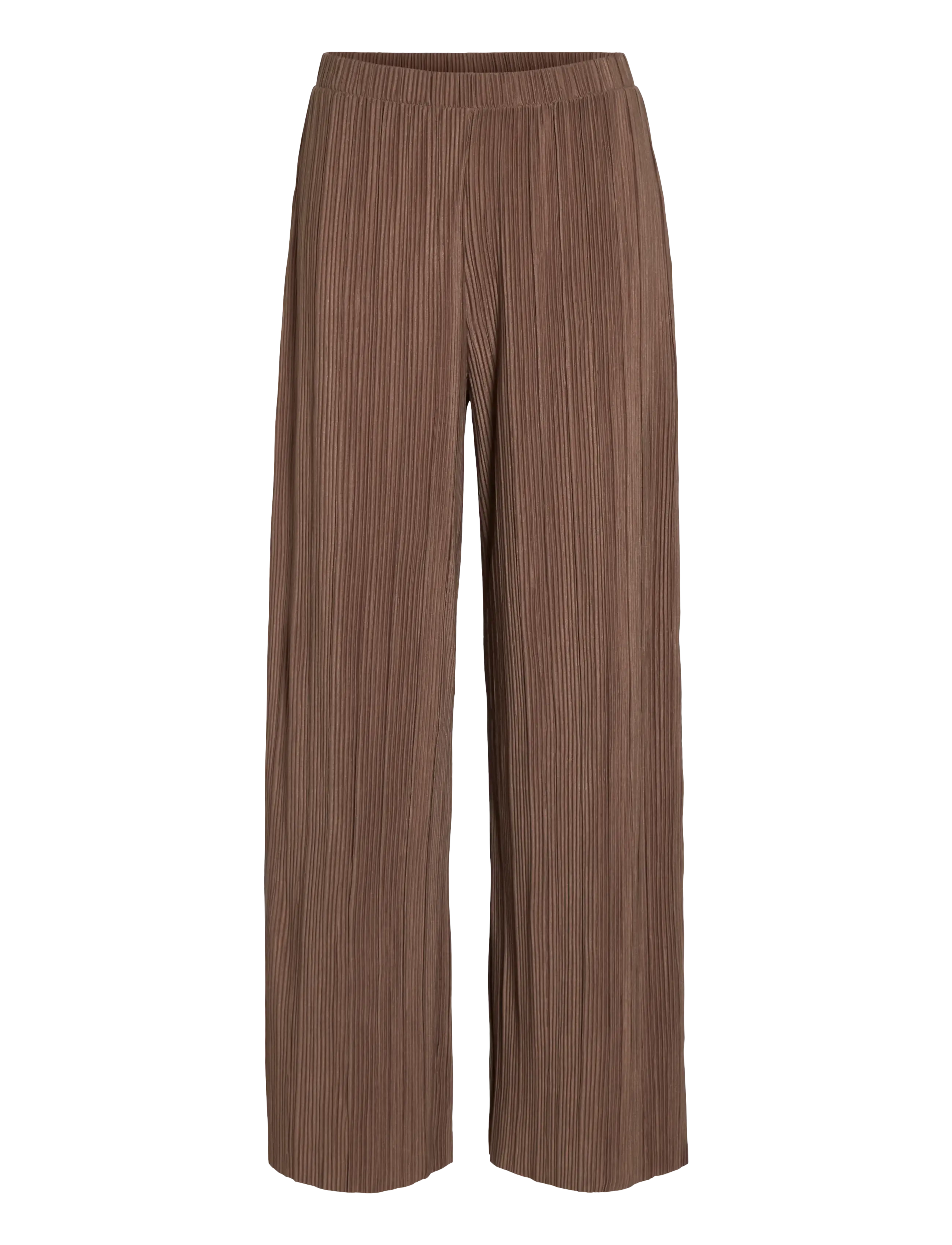 Vila VIPLISA HW LOOSE PANTS - NOOS - Püksid - FOSSIL / brown
