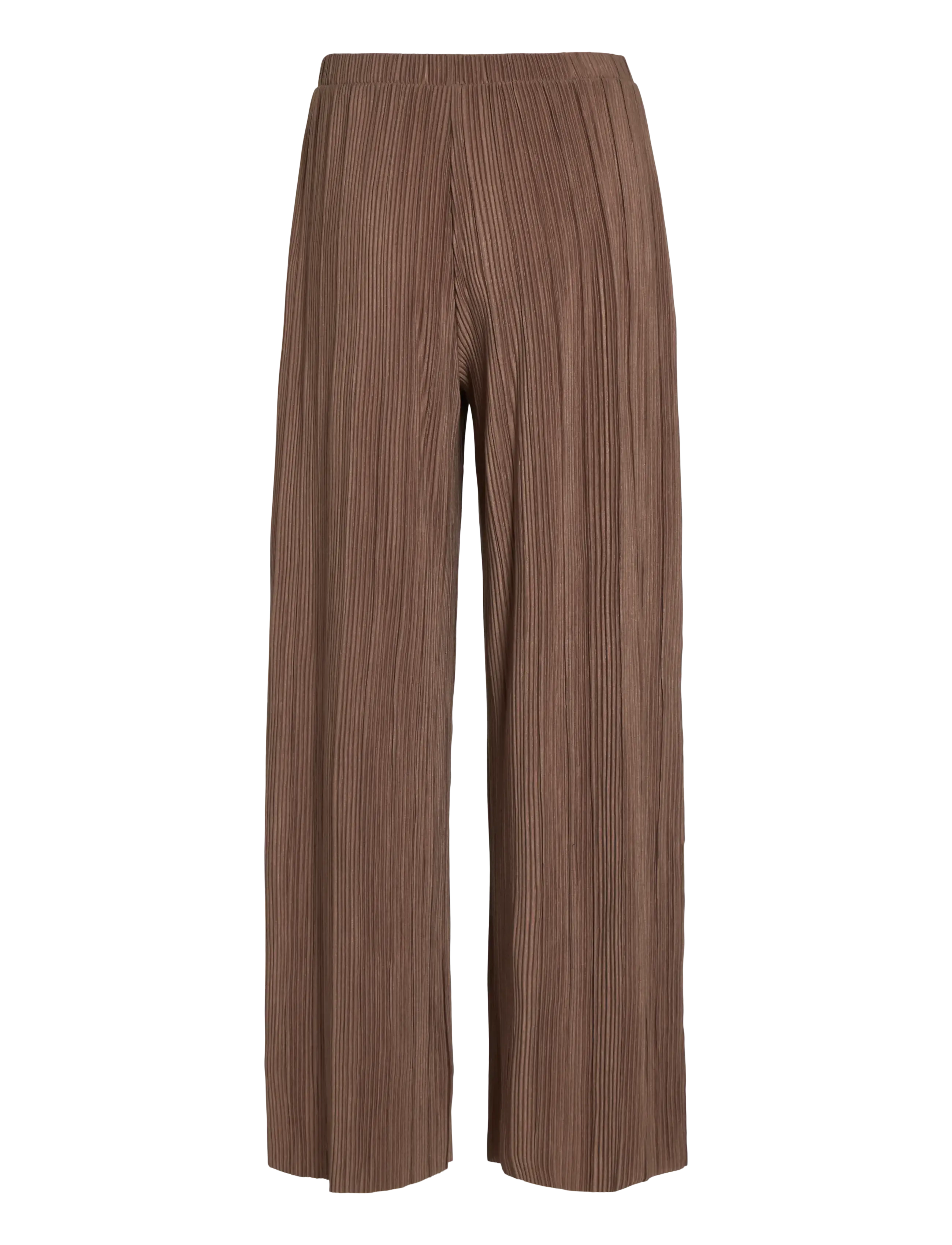 Vila - VIPLISA HW LOOSE PANTS - NOOS - spodnie szerokie - fossil - 2
