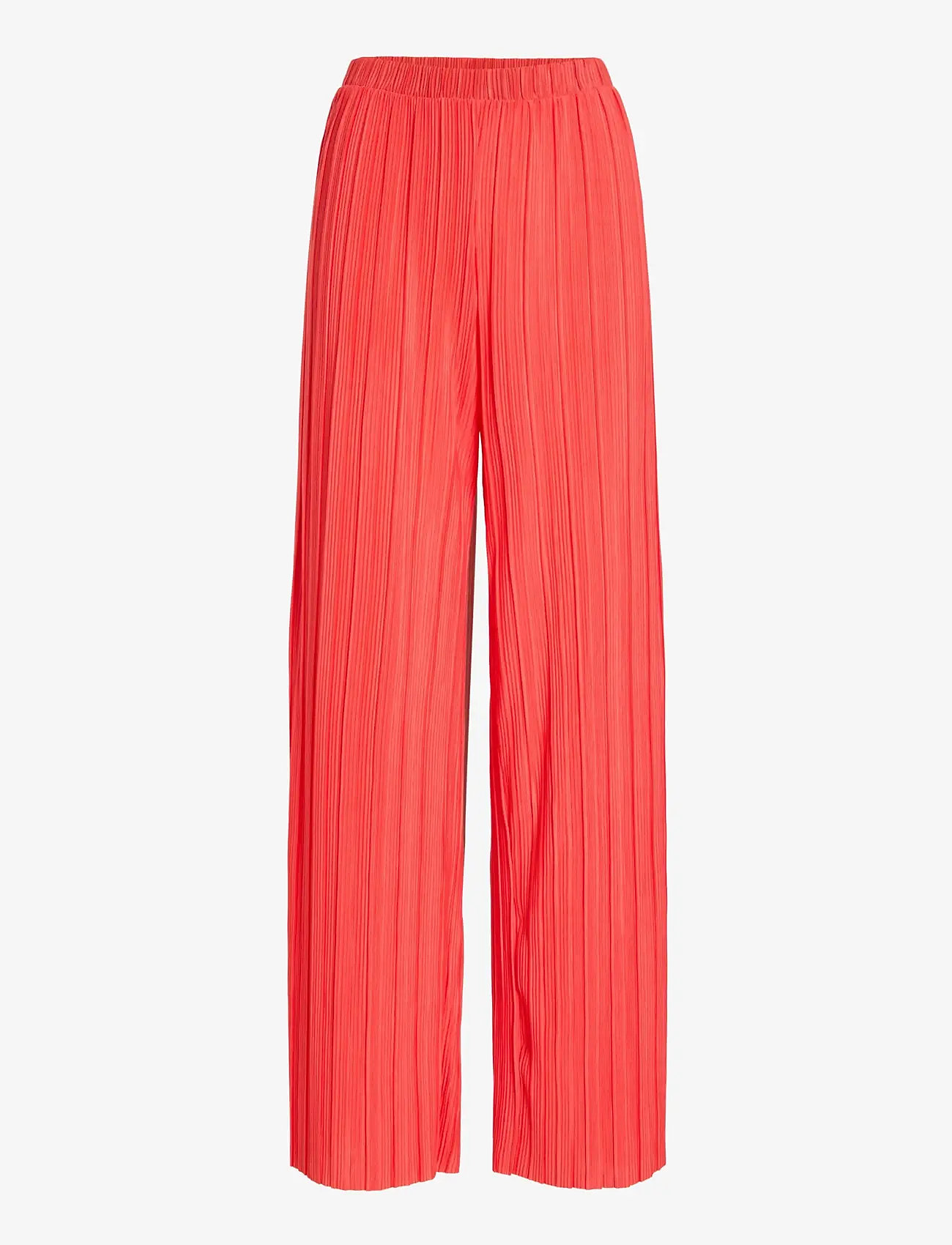 Vila - VIPLISA HW LOOSE PANTS - NOOS - hosen mit weitem bein - hibiscus - 1