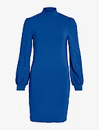 VIFELLY HIGH NECK L/S DRESS/SU - LAPIS BLUE