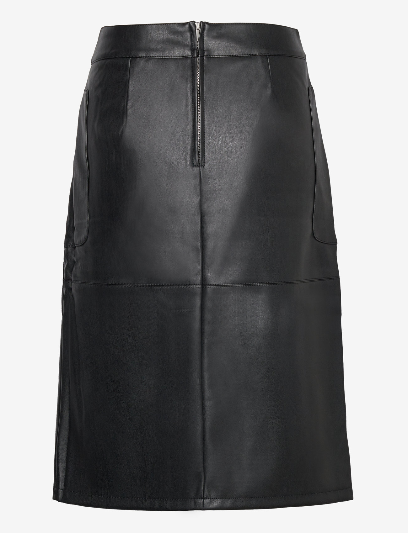 Vila - VIPEN HW COATED SKIRT - laveste priser - black - 1