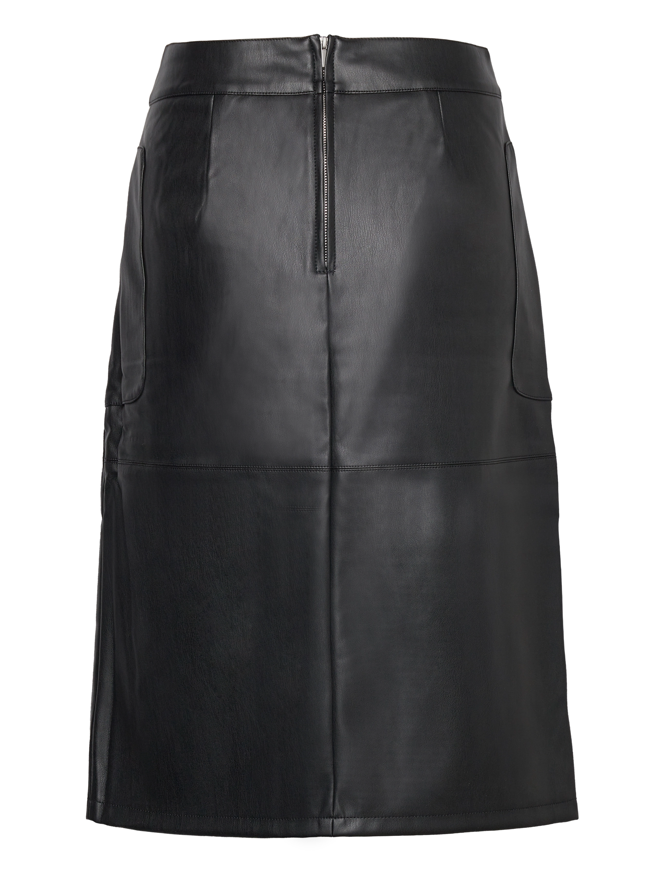 Vila - VIPEN HW COATED SKIRT - laveste priser - black - 1