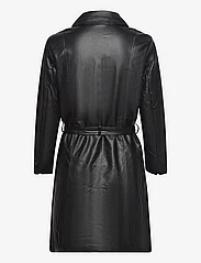 Vila - VIODINA 7/8 COATED DRESS - korte kjoler - black - 1