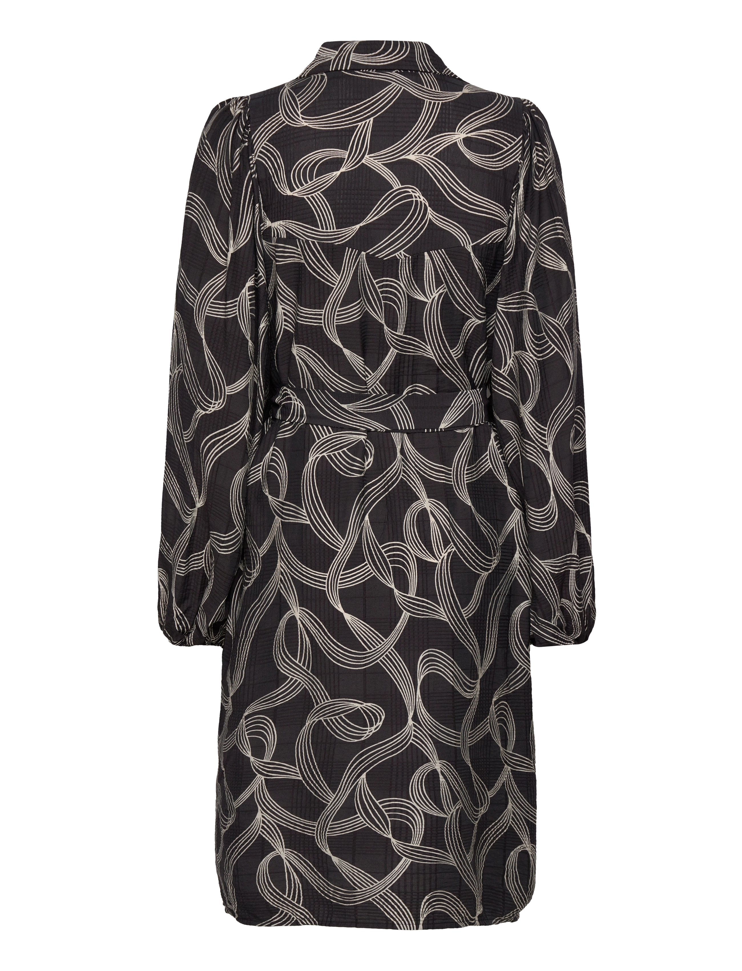 Vila - VIPRALLO L/S SHIRT DRESS - skjortekjoler - black - 1