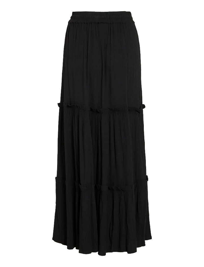 Vila - VIMESA HW MAXI SKIRT - NOOS - maxi röcke - black - 2