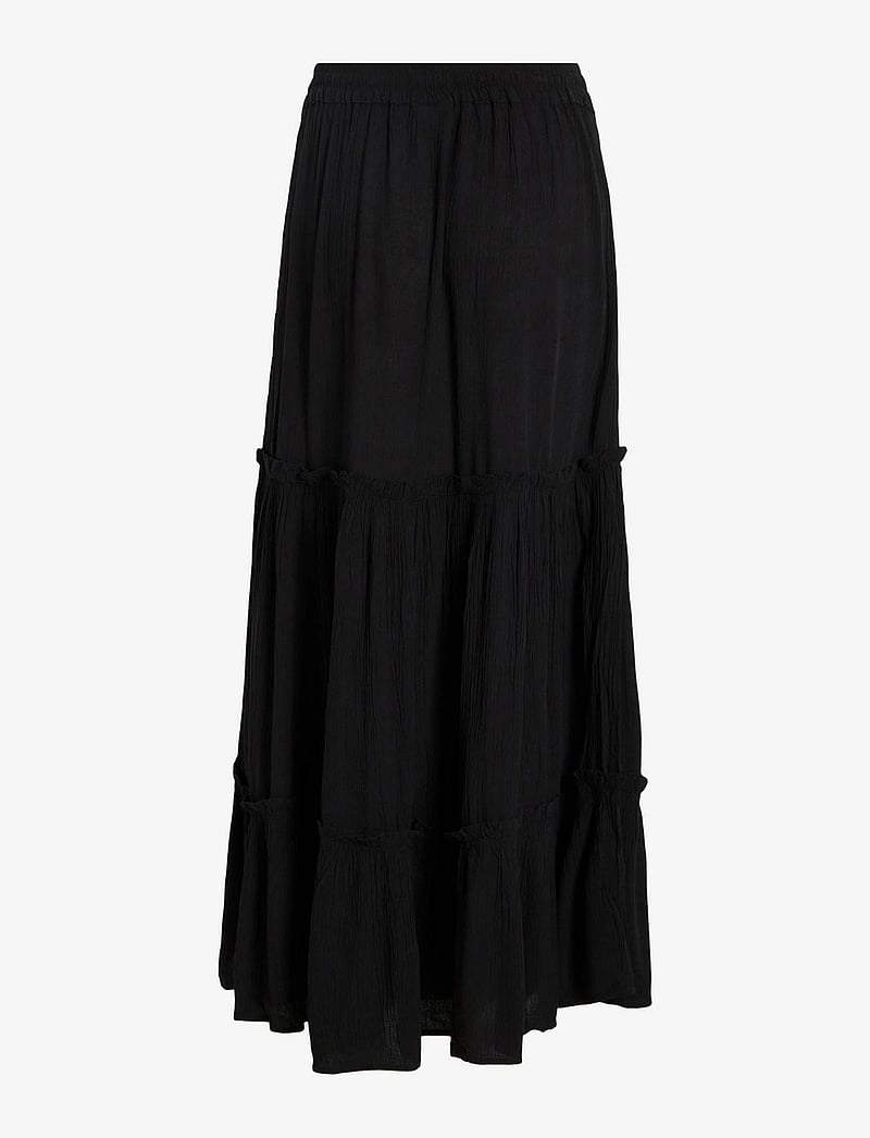 Vila - VIMESA HW MAXI SKIRT - NOOS - maxi nederdele - black - 2