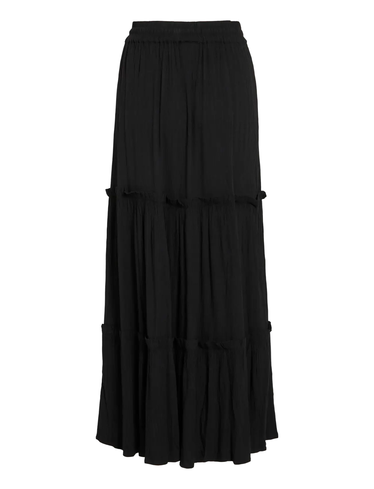 Vila - VIMESA HW MAXI SKIRT - NOOS - maxi röcke - black - 2
