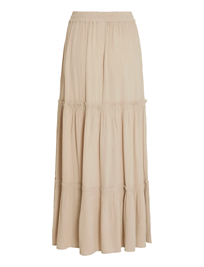 Vila - VIMESA HW MAXI SKIRT - NOOS - maxi röcke - feather gray - 2