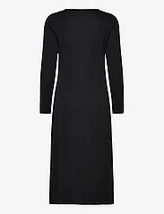 Vila - VINAYO KNOT L/S MID CALF DRESS - lowest prices - black - 1