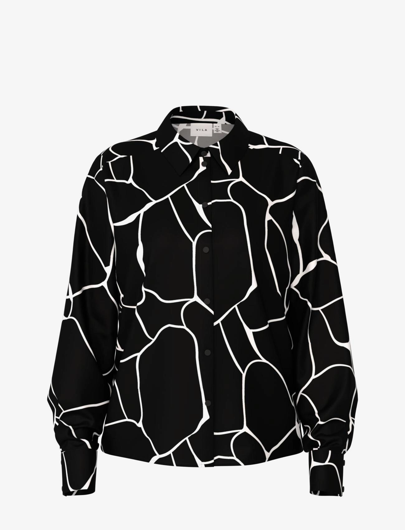 VIAYA L/S SHIRT/EC - BLACK