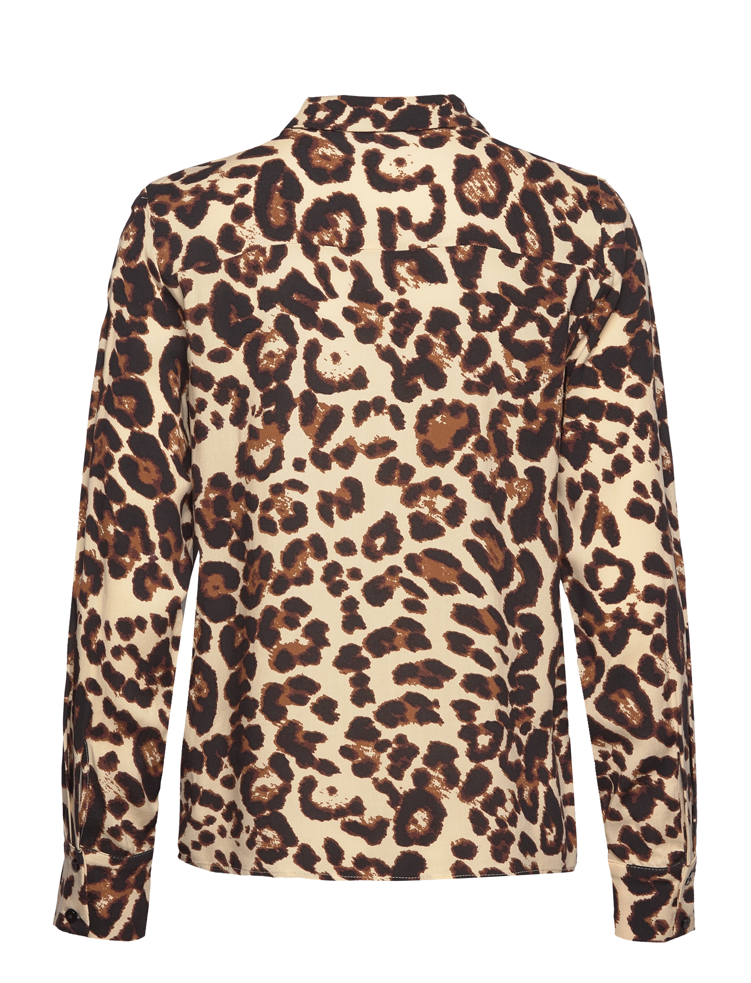 Vila - VIAYA L/S SHIRT/EC - langærmede skjorter - shaved chocolate - 2