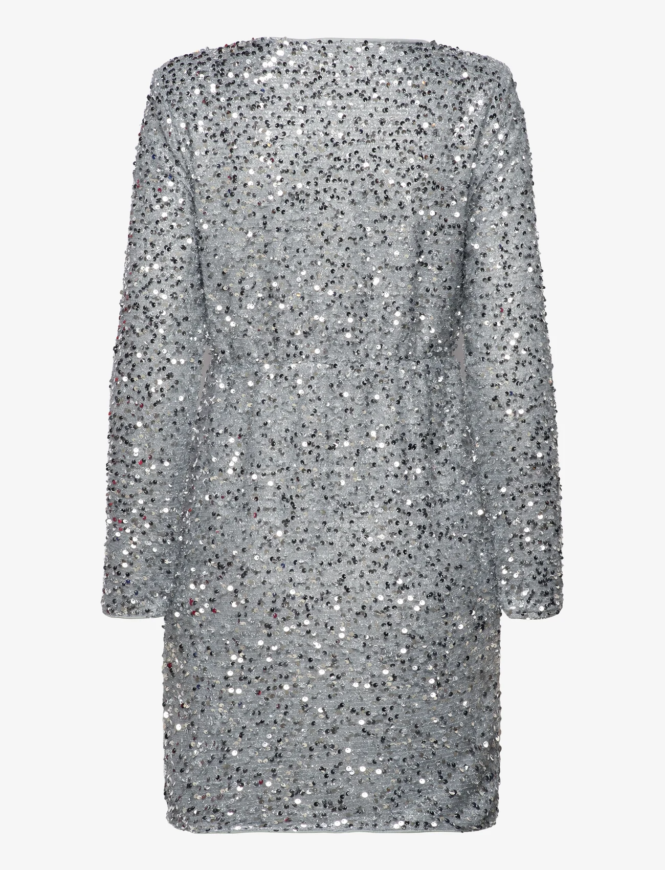 Vila - VICAVA SEQUIN DRESS / 1 - party wear at outlet prices - silver - 1