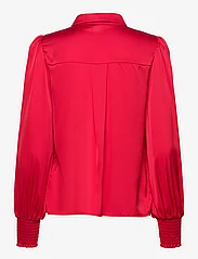 Vila - VIKENZIE L/S SHIRT/6/LN - long-sleeved blouses - barbados cherry - 1