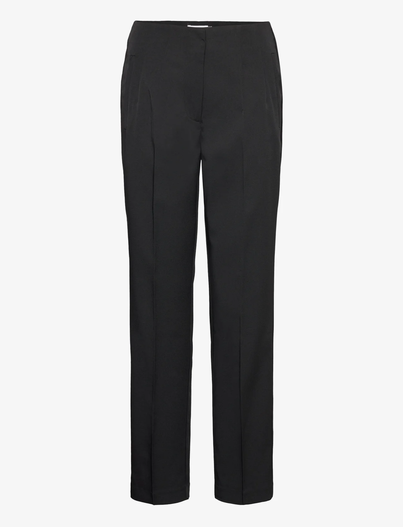 Vila - VISIGNA PANT / B - tailored trousers - black - 0