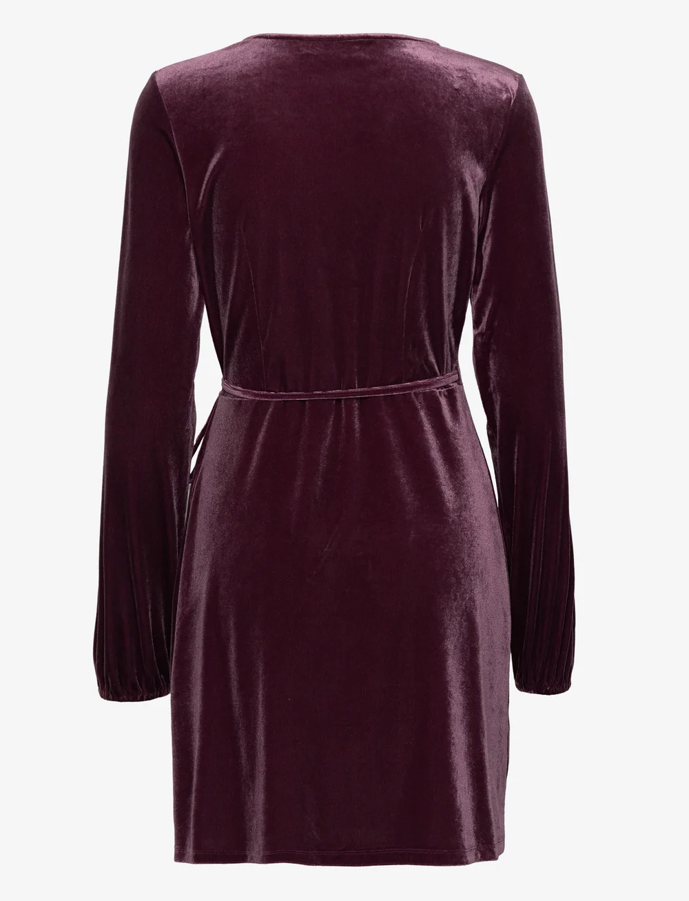 Short velvet 2025 wrap dress