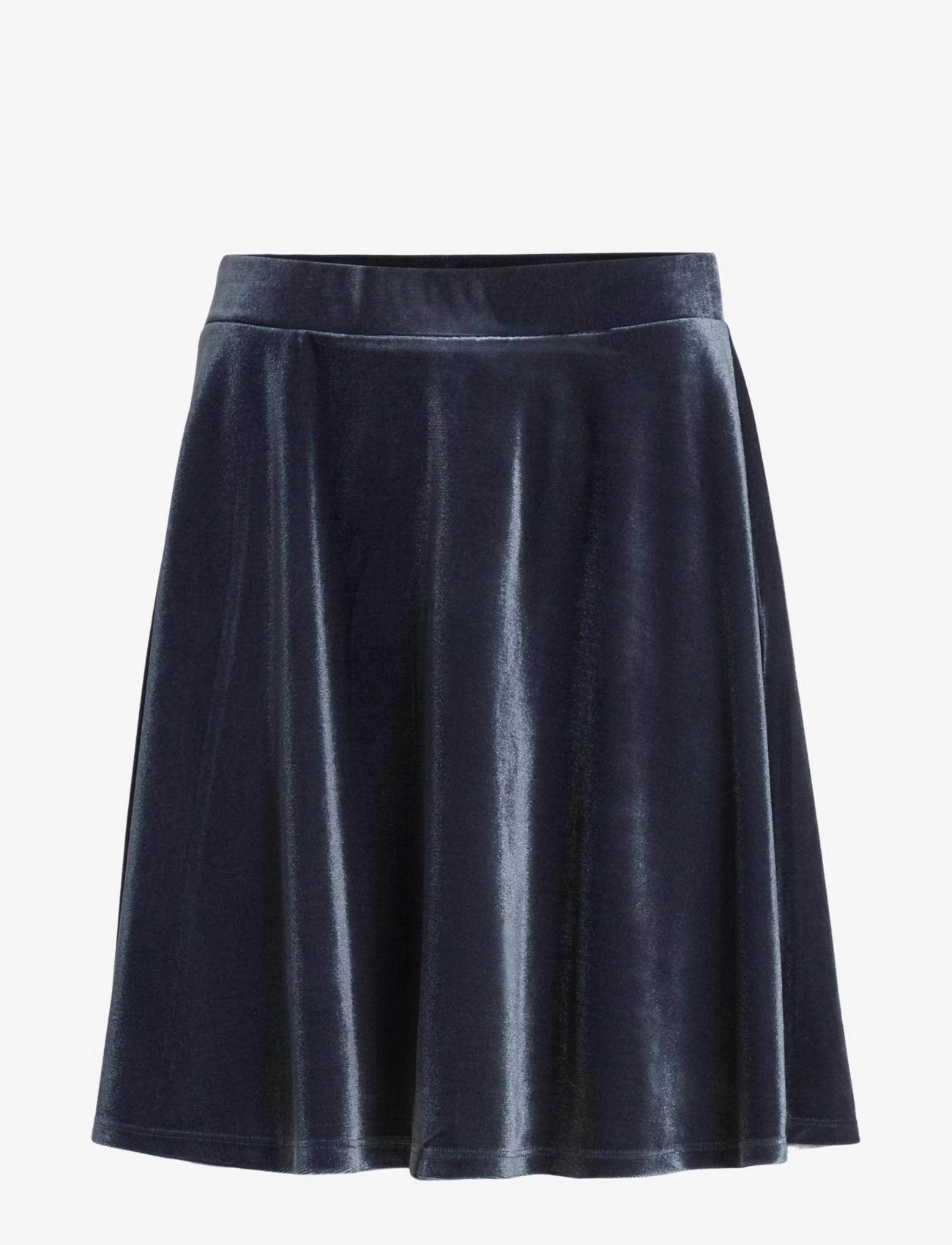 Vila VIKATJA HW SHORT VELVET SKIRT/KA - Nederdele - CHINA BLUE / blue