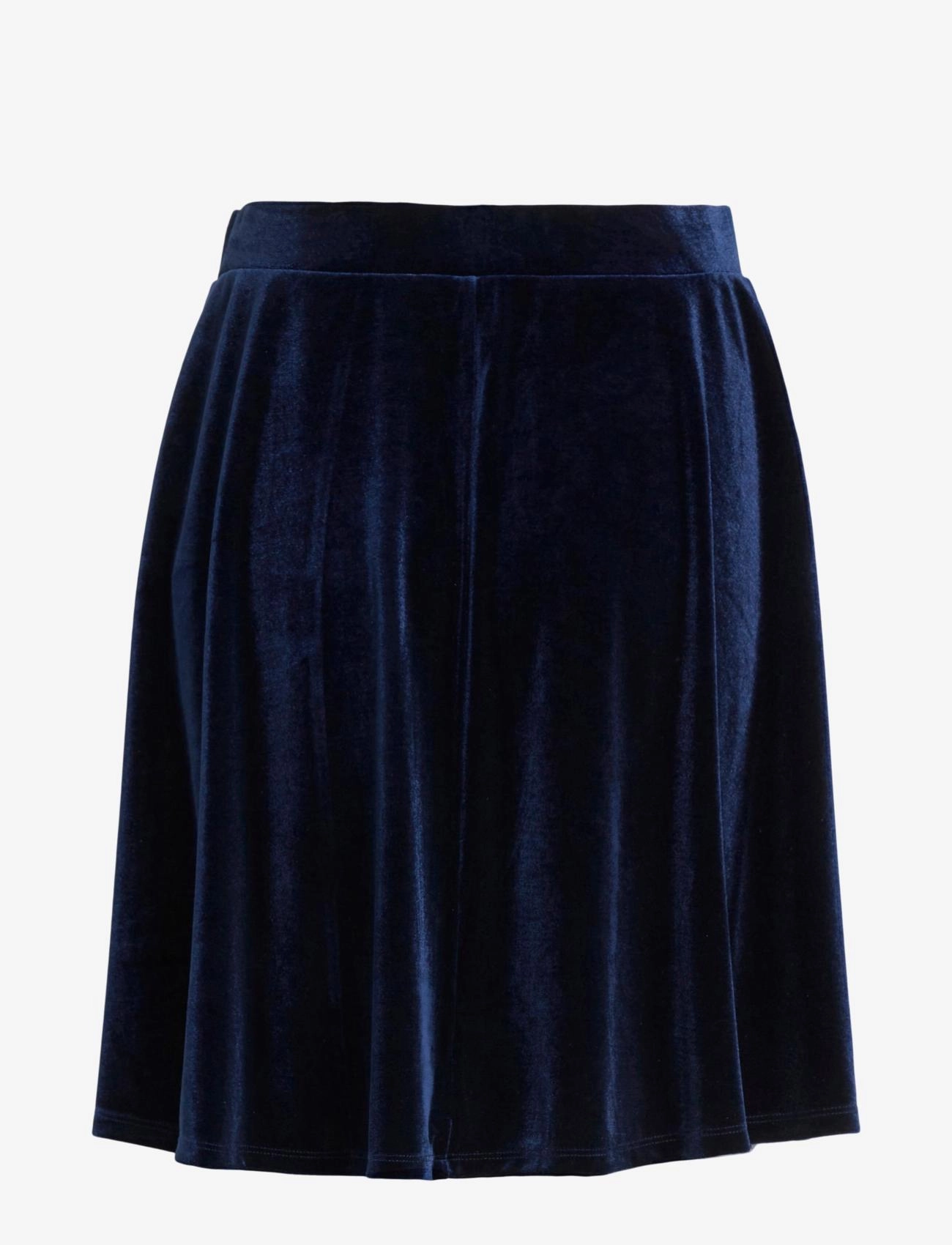 Vila - VIKATJA HW SHORT VELVET SKIRT/KA - die niedrigsten preise - navy blazer - 2