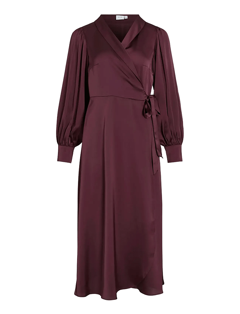 Vila - VIENNA RAVENNA ANKLE WRAP DRESS-NOOS/DC - cocktailklänningar - fig - 1
