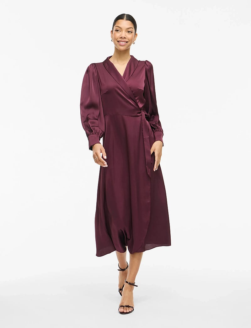 Vila - VIENNA RAVENNA ANKLE WRAP DRESS-NOOS/DC - cocktailklänningar - fig - 5