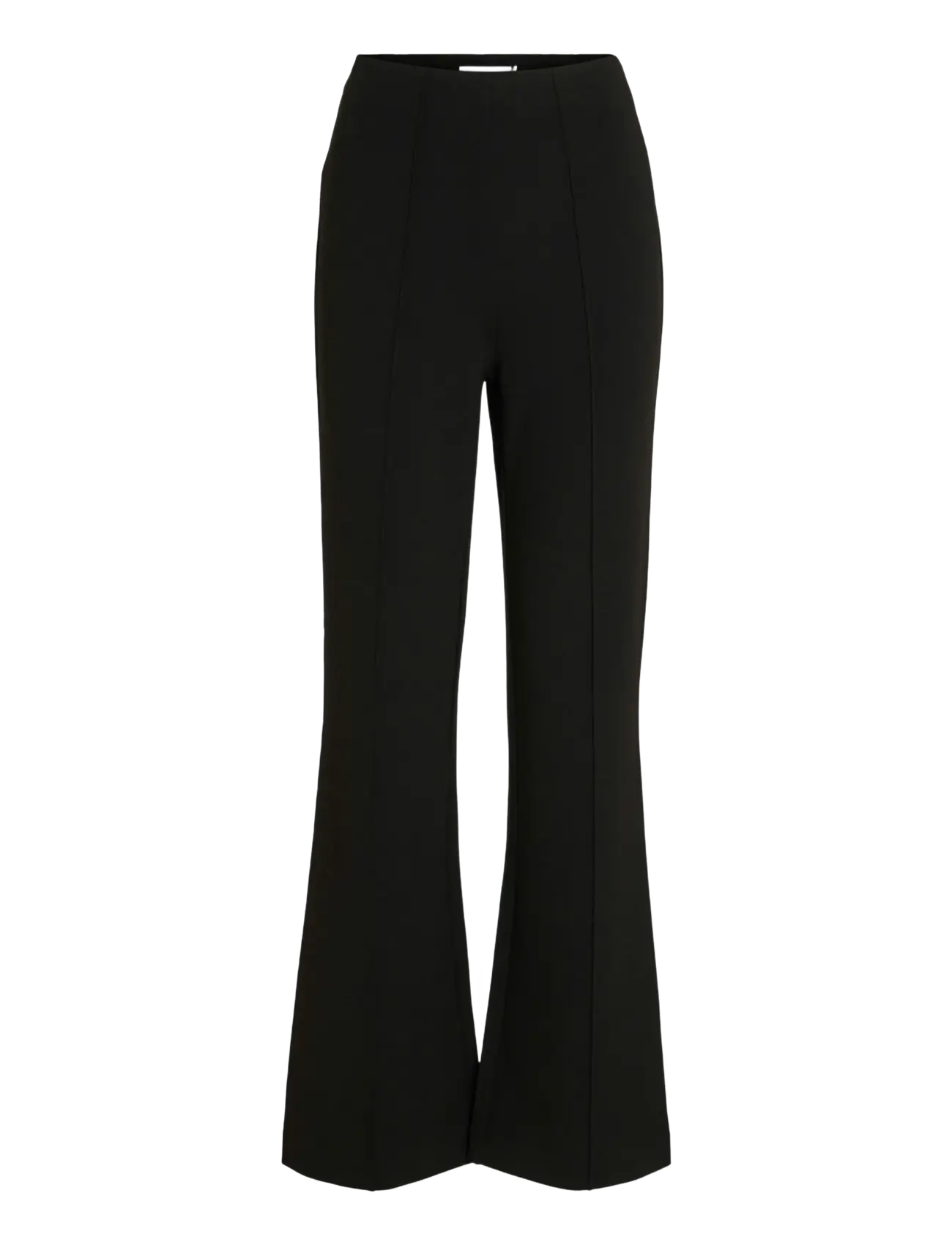 Vila VIBILLIE HW PANTS - NOOS - Püksid - BLACK BEAUTY / black